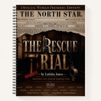 De wereldpremière-herdenking van The Rescue Trial Notitieboek