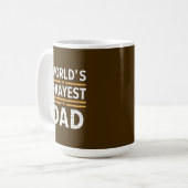 De Werelds Okéste Papa Koffiemok (Voorkant links)