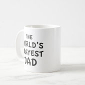 De Werelds Okéste Vader Koffiemok (Voorkant links)