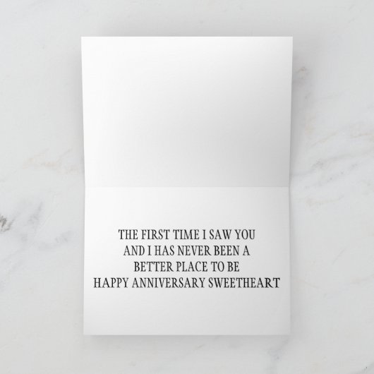 DE WERELDSTOOD NOG STEEDS JUBILEUM KAART (Binnen)