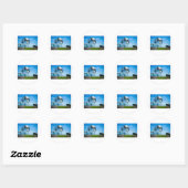 De Wereldtentoonstelling Ronde Sticker (Vel)