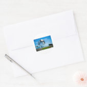 De Wereldtentoonstelling Ronde Sticker (Envelop)