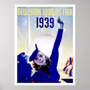 De wereldtentoonstelling van 1939 in New York Poster