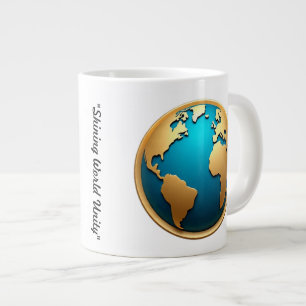 "De wereldvisie van Shining" Grote Koffiekop