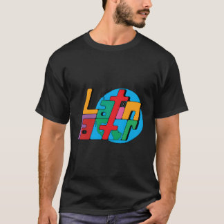 De wereldwijde Latijnse factor T-shirt