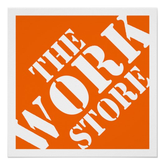 De Werk Winkel (Home Depot) Perfect Poster (Voorkant)