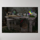 De werkbank poster (Voorkant)