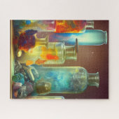 De werkbare Fantasy van de alchemicus Legpuzzel (Horizontaal)