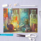 De werkbare Fantasy van de alchemicus Tissuepapier (Craft)