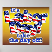 De werkdagafdrukken poster (Voorkant)