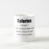 De werkelijke definitie van calorieën koffiemok (Center)