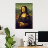 De werkelijke grootte van het schilderij van Mona Poster (Thuiskantoor)