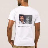 De werkelijke identiteit van het Iraanse President T-shirt (Achterkant)