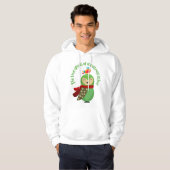 DE WERKELIJKE SPIRIT VAN CHRISTMAS IS HALLO 2022 V HOODIE (Voorkant volledig)