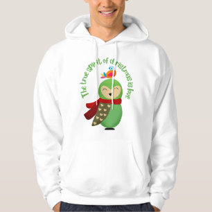 DE WERKELIJKE SPIRIT VAN CHRISTMAS IS HALLO 2022 V HOODIE