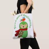DE WERKELIJKE SPIRIT VAN CHRISTMAS IS HALLO 2022 V TOTE BAG (Dichtbij)