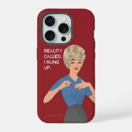 De werkelijkheid belde. Ik hing op. iPhone 15 Pro Case