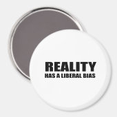 De werkelijkheid heeft een liberale inslag magneet (Voorkant / Achterkant)