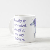 De werkelijkheid wordt overgewaardeerd. Ik ga op m Koffiemok (Voorkant links)