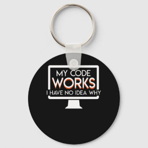 De werken van de code ik heb geen idee waarom Prog Sleutelhanger