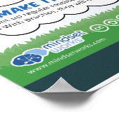 De Werken van de indset nemen het Leren Poster voo (Hoek)