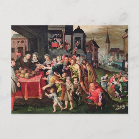 De werken van Mercy Briefkaart (Voorkant)