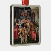 De werken van Mercy Metalen Ornament (Rechts)