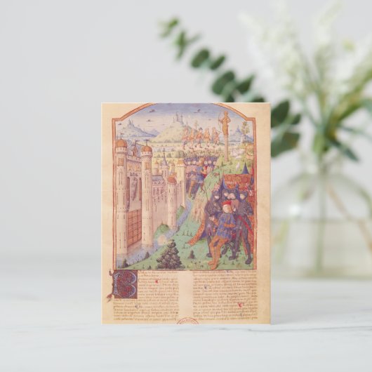 De werken van Virgil met commentaar van Servius Briefkaart (Staand voorkant)