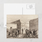 De werklozen in Londen Briefkaart (Voorkant / Achterkant)