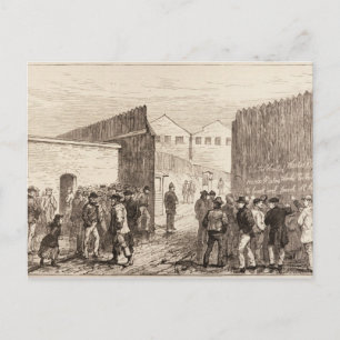 De werklozen in Londen Briefkaart