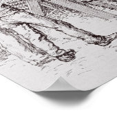 De werklozen in Londen Poster (Hoek)