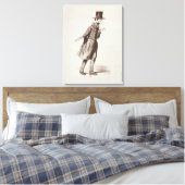 De werknemer canvas afdruk (Insitu (Slaapkamer))