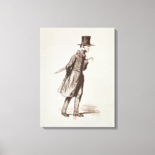 De werknemer canvas afdruk