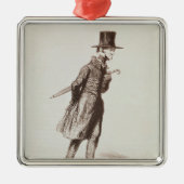 De werknemer metalen ornament (Voorkant)