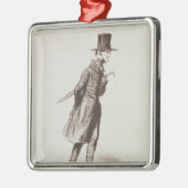 De werknemer metalen ornament (Links)