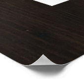 De werknemer van de houtfotofoto van de douane van poster (Hoek)