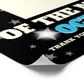 De werknemer van het de kleurenfototussenvoegsel v poster (Hoek)