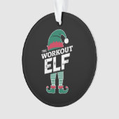 De werkout Elf Group komt overeen met het kerstfee Ornament (voorkant)