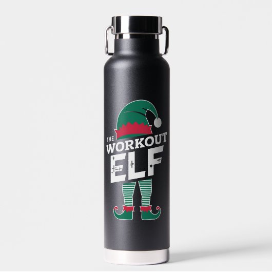 De werkout Elf Group komt overeen met het kerstfee Waterfles (Voorkant)