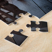 De werkplaats van de kerstman legpuzzel (Zijkant)