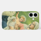 De werkplaats van Jozef met Maria en het kindje Je Case-Mate iPhone Case (Achterkant (horizontaal))