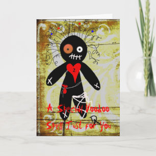 De Werktijd van het voodoo Kaart