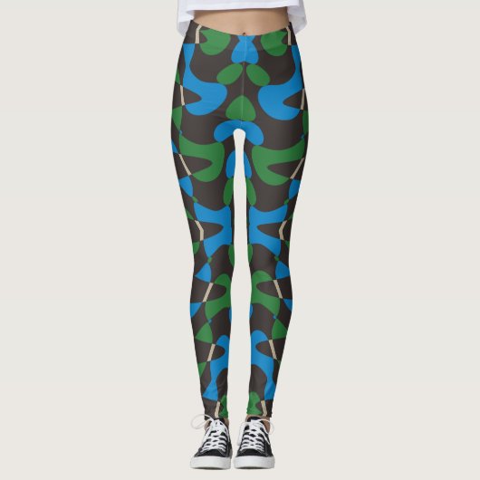 De Werveling van Carnaval Leggings (Voorkant)