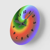 De Werveling van de regenboog Ronde Klok (Hoek)