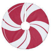 De Werveling van het Snoep van de pepermunt Kerstboom Rok (Voorkant)