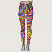 De wervelkolom leggings (Voorkant)