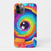 De wervelwind van kleurrijke verbeelding Case-Mate iPhone case (Achterkant)