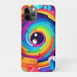 De wervelwind van kleurrijke verbeelding Case-Mate iPhone case