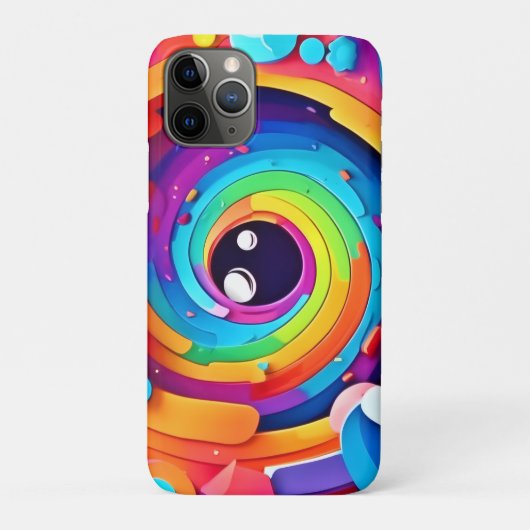 De wervelwind van kleurrijke verbeelding Case-Mate iPhone case (Achterkant)