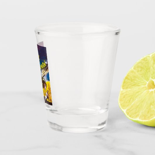 De wespenvrouw schoot glas (Rechts)